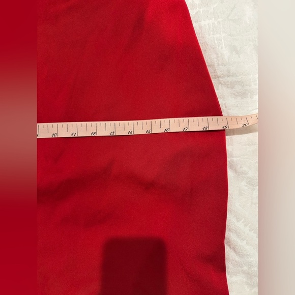 Alyce Paris Red Women's Skirt shiny formal fitted - Picture 7 of 8